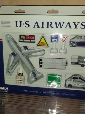 US Airways Toy Airport Playset